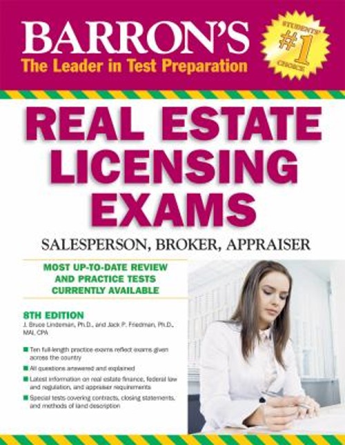 Barron’s Real Estate Licensing Exams : Salesperson, Broker, Appra
