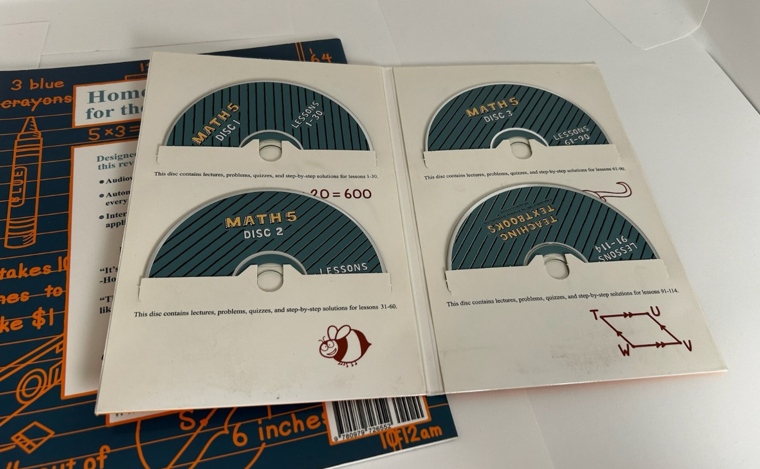 Teaching Textbooks Math 5 – Answer Key, and Complete CD-Rom Set