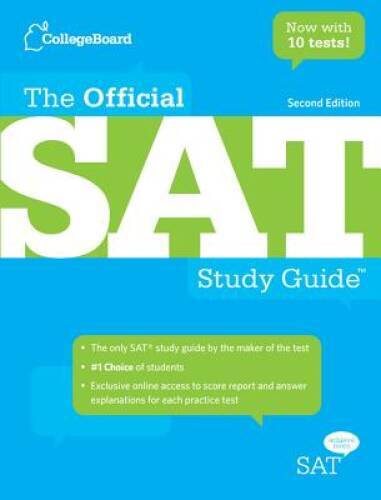 The Official SAT Study Guide Second Edition – Paperback – GOOD