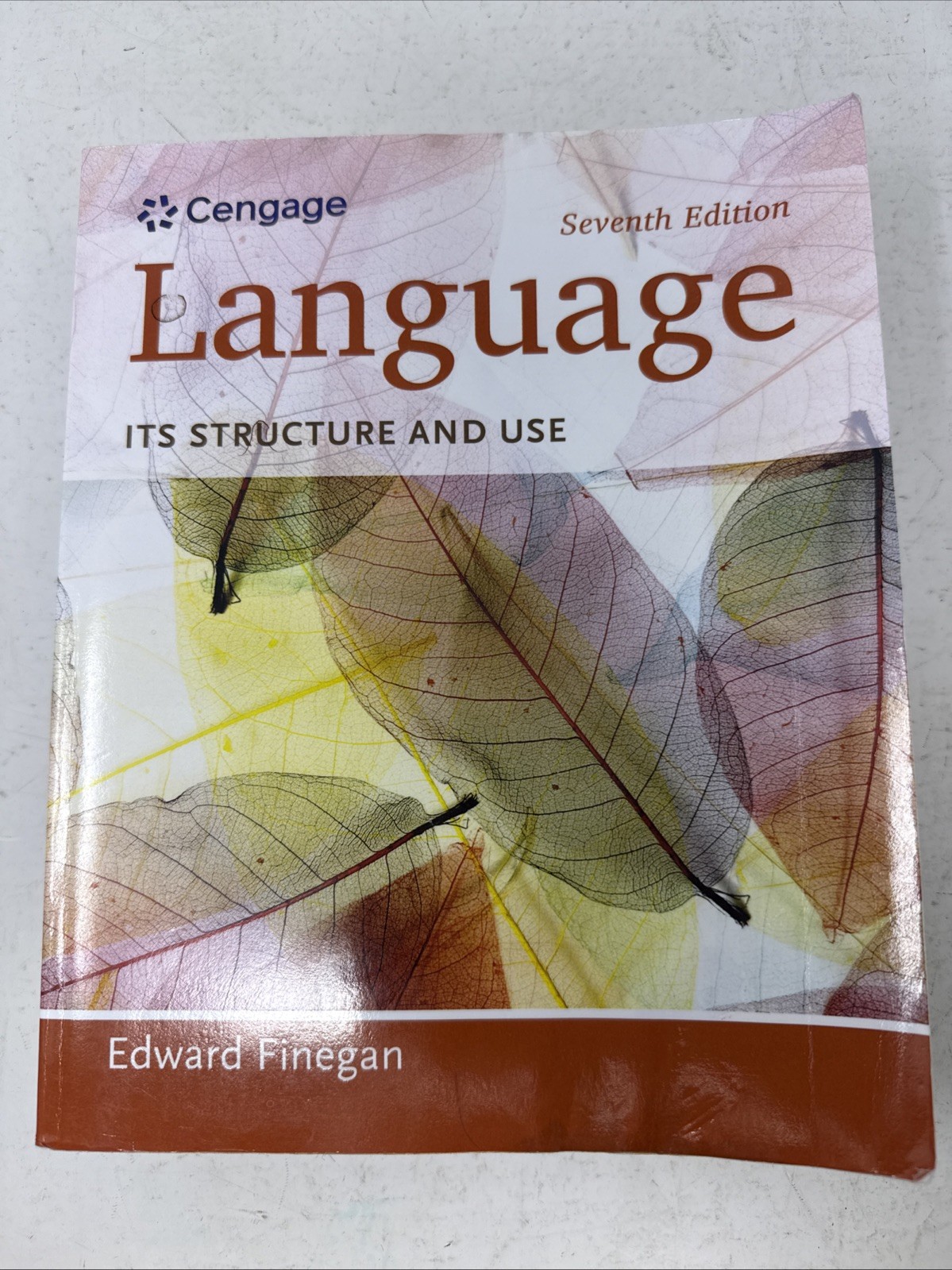 Language : Its Structure and Use by Edward Finegan (2014, Paperback) 7th Ed.
