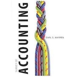 Survey of Accounting by Carl S. Warren