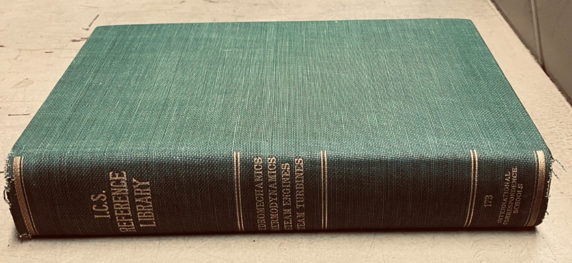 I.C.S. Reference Library, #173 Hydromechanics…Vintage, early 1900’s