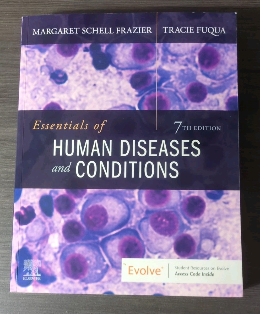 Essentials of Human Diseases and Conditions – Paperback – With Code