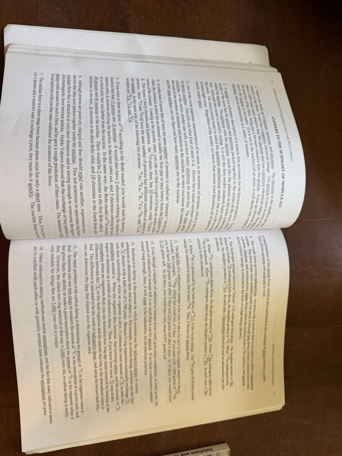 Solutions & Tests For Exploring Creation with Physical Science Wile Textbook 2nd