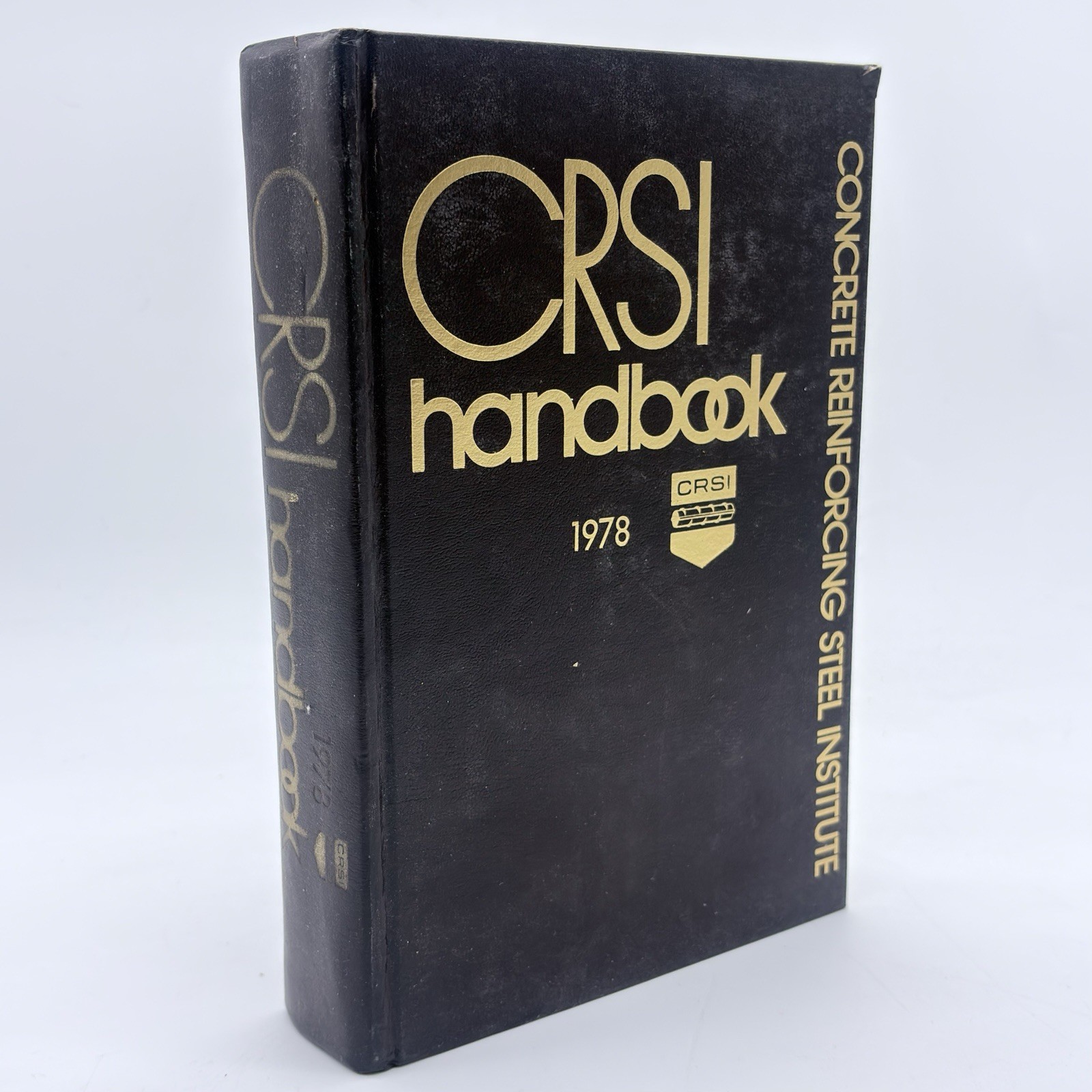 Vtg CRST Handbook 1978 Concrete Reinforcing Steel Institute Engineering Book