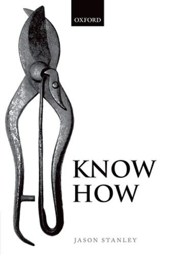 Know How by Jason Stanley: New