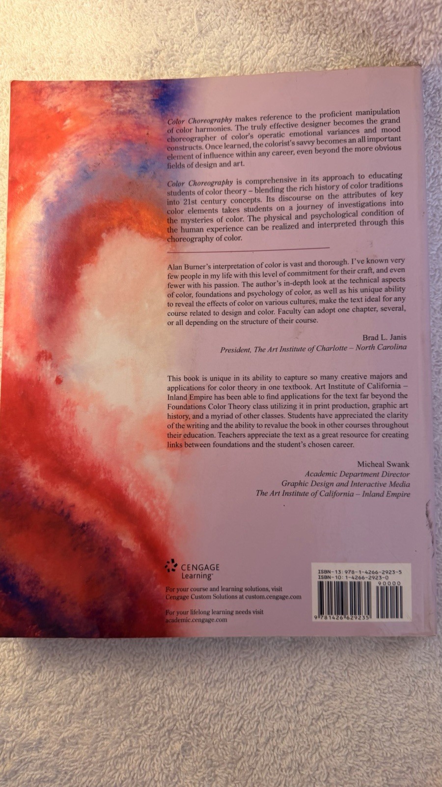 Color Choreography : Foundational Studies, Investigations, and Discourses in…