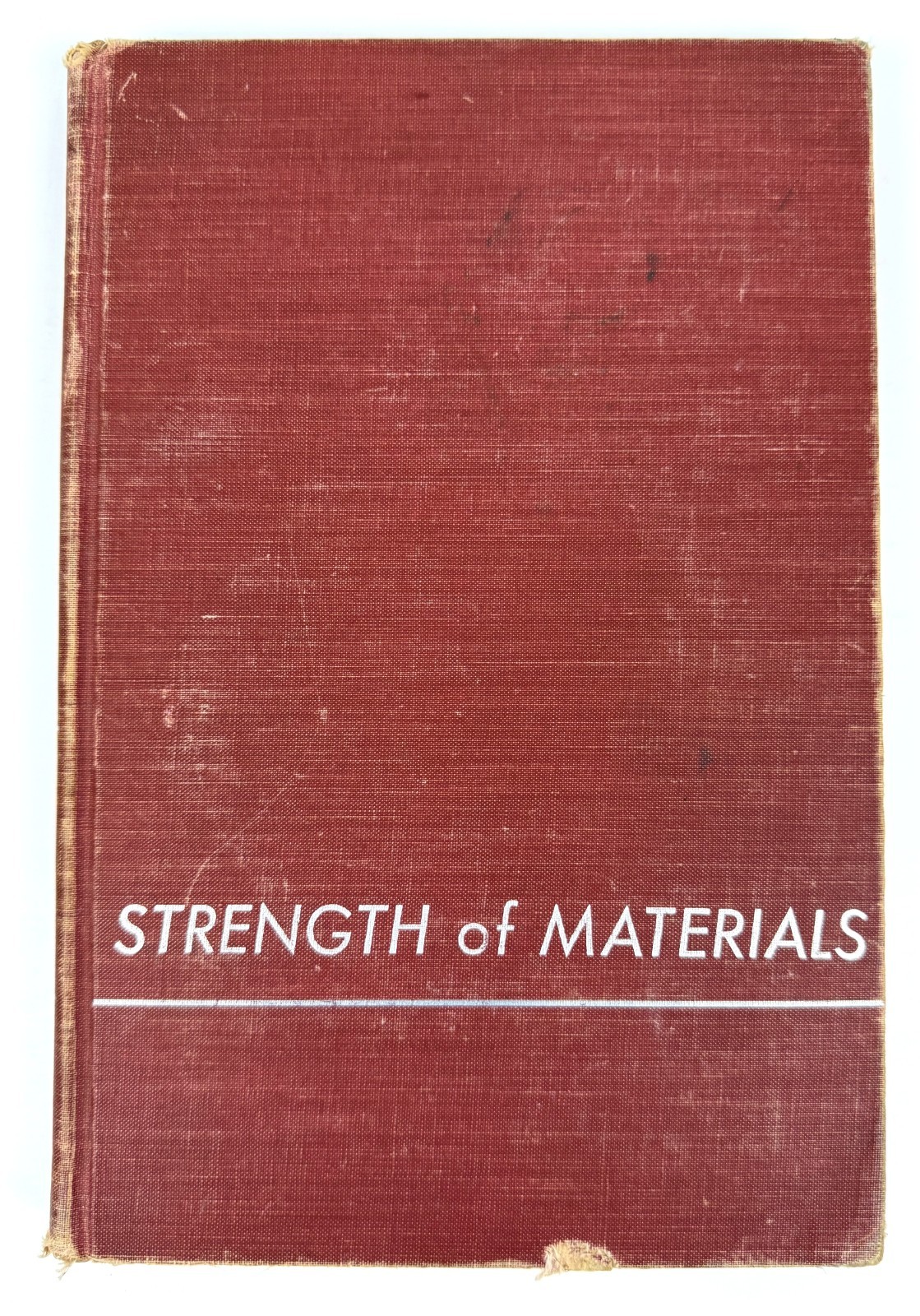 Strength of Materials Frank J McCormick 1952 First Printing Engineering Textbook