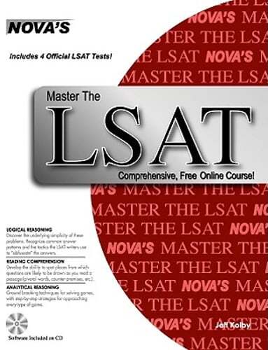 Master The LSAT: Includes 4 Official LSATs! by Jeff Kolby: Used