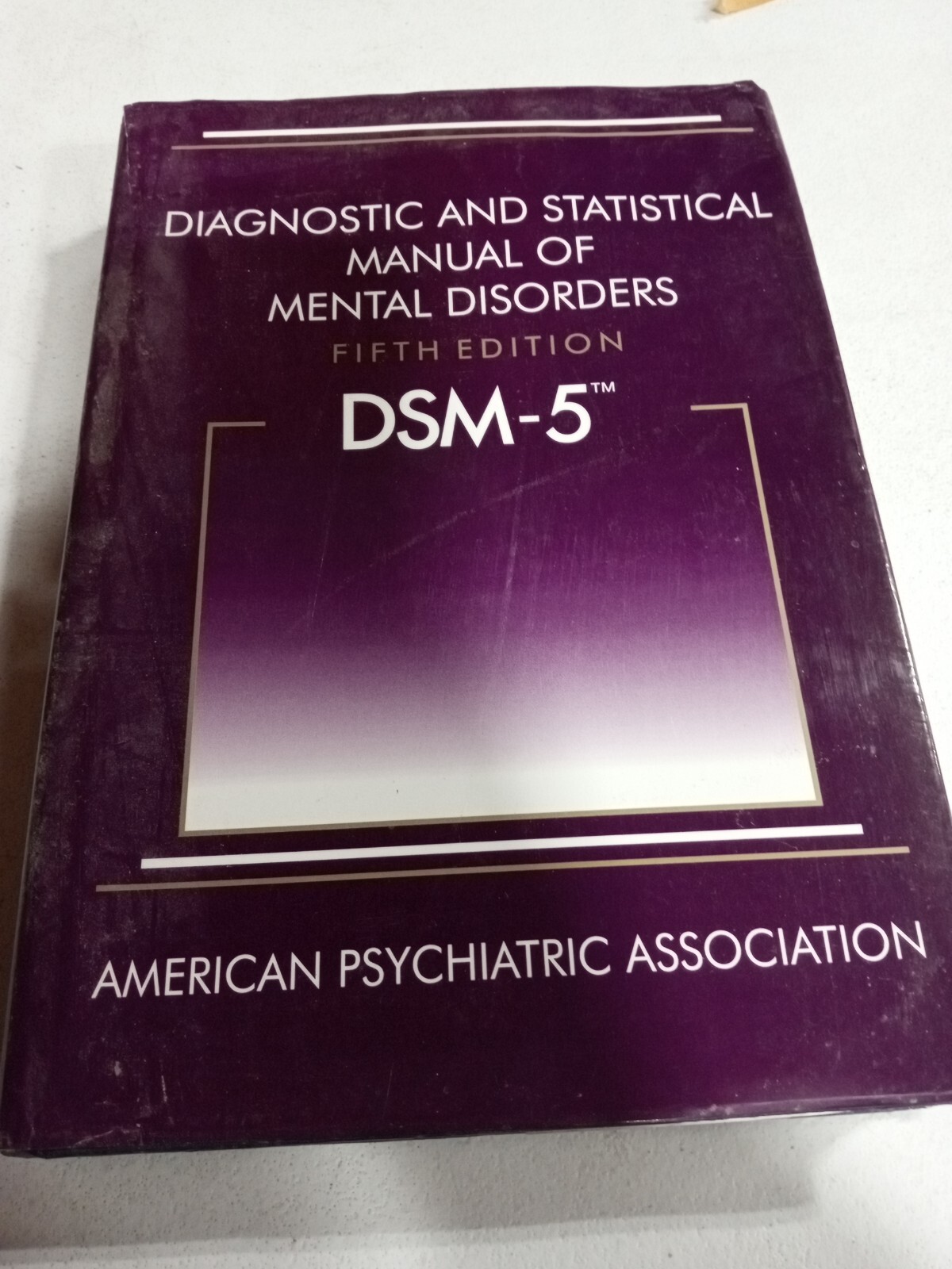 Diagnostic and Statistical Manual of Mental Disorders DSM-5 by American…