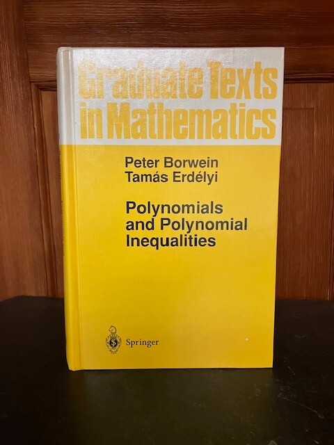 Polynomials and Polynomial Inequalities, Hardcover by Borwein, Peter; Erdelyi…