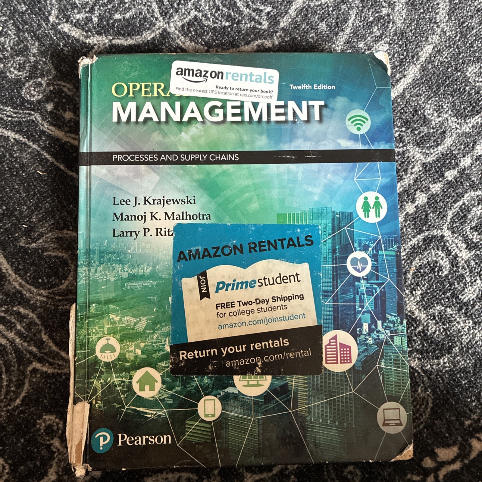 Operations Management : Processes and Supply Chains by Manoj Malhotra, Lee…