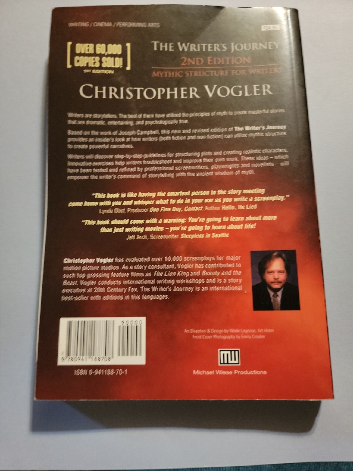 Writer’s Journey : Mythic Structure for Writers Paperback