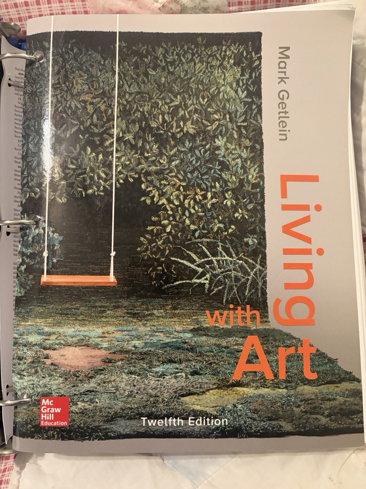 Loose Leaf for Living with Art by Mark Getlein Ringbound) Twelfth Edition 12th