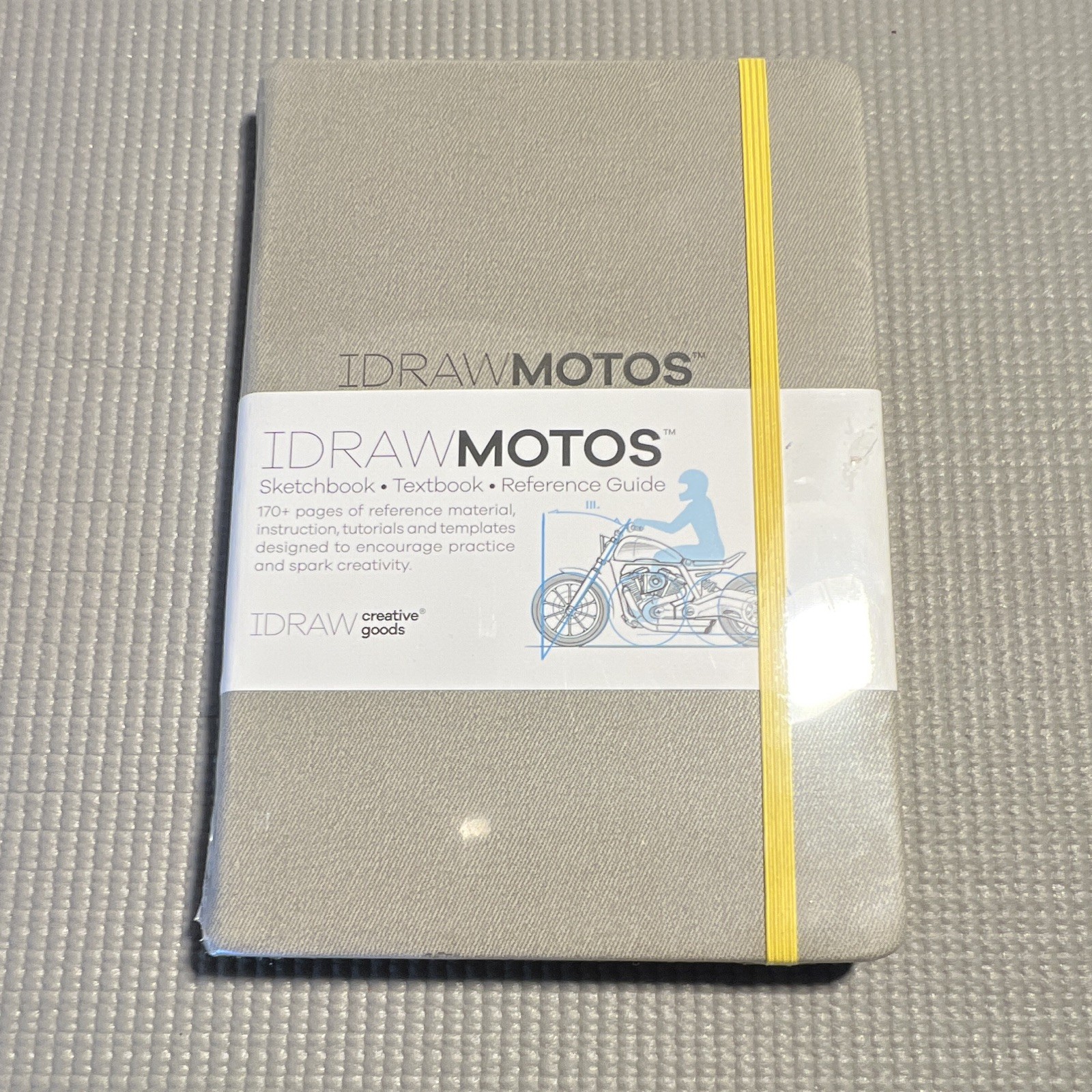 IDRAW MOTOS Motorcycle Design Sketchbook Textbook Reference Guide FACTORY SEALED