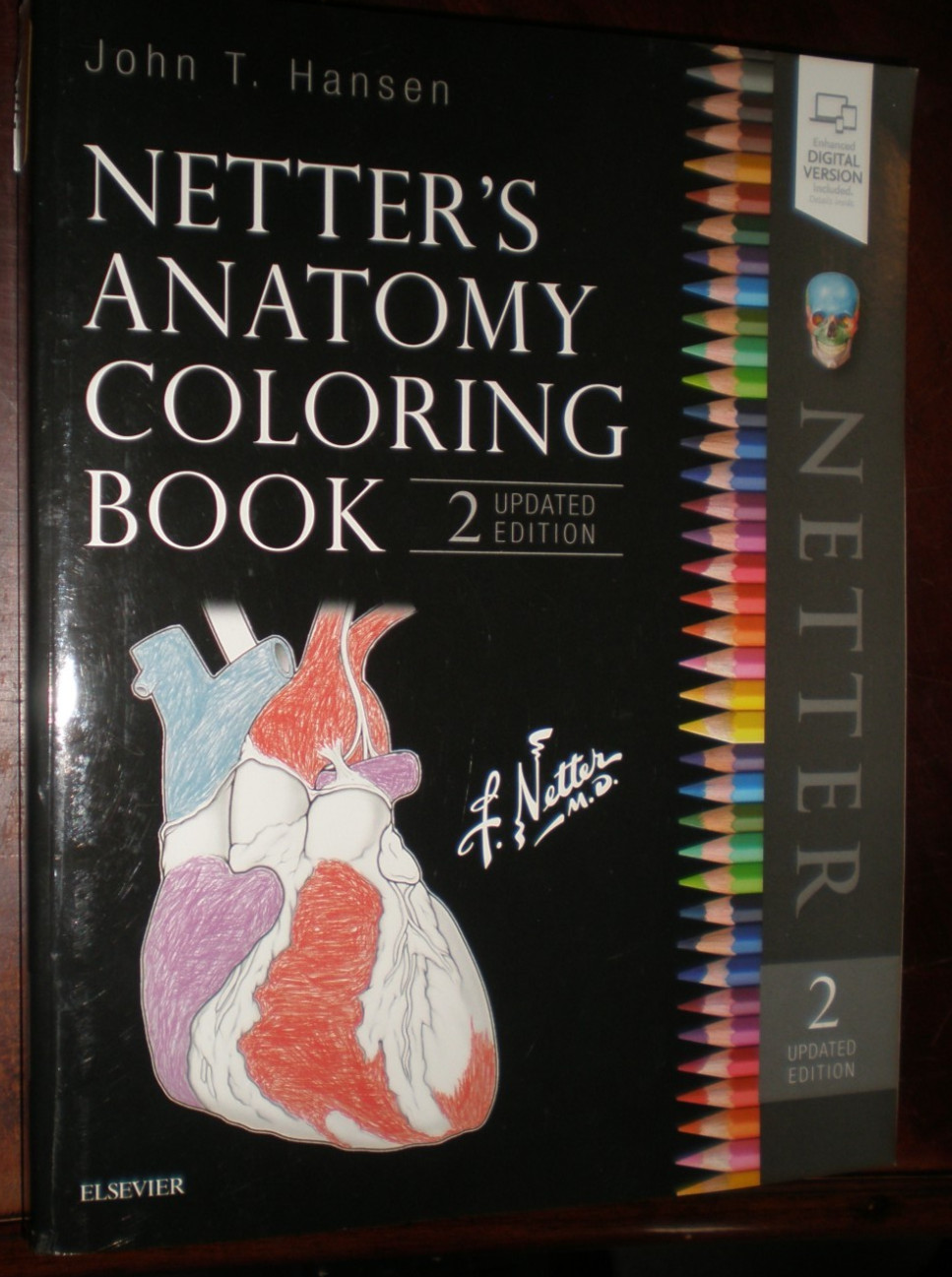 Netter Basic Science Ser.: Netter’s Anatomy Coloring Book Updated Edition by…
