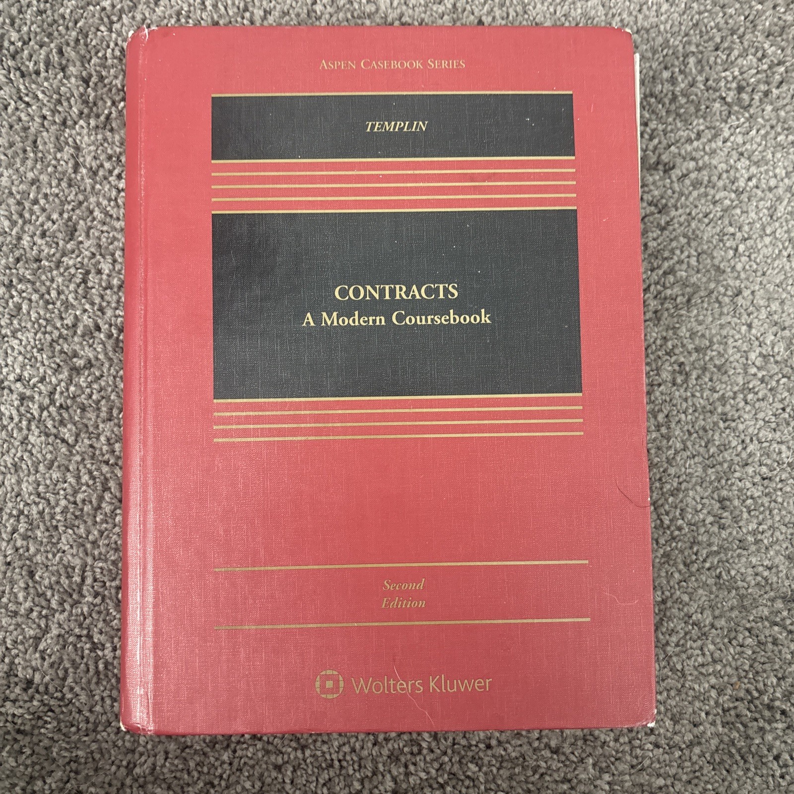 Contracts : A Modern Coursebook by Ben Templin (2019, 2nd Edition)