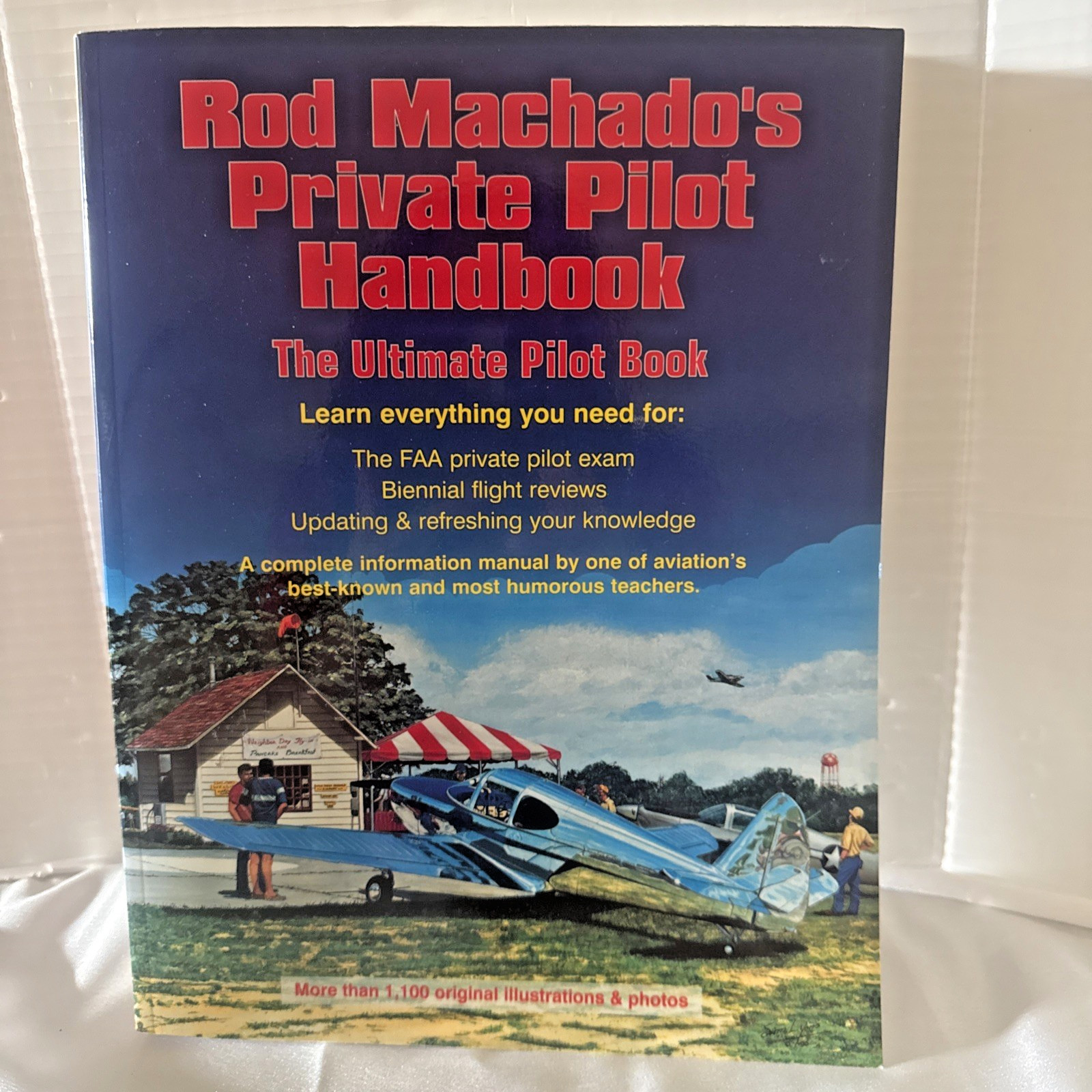 Rod Machado’s Private Pilot Handbook FAA Flight Training Learn Everything PB