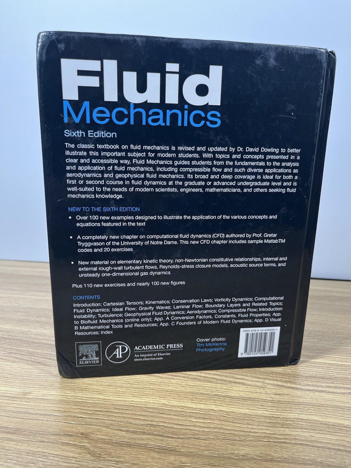 Fluid Mechanics Sixth Edition by Kundu, Cohen, Dowling & Tryggvason (Hardcover)
