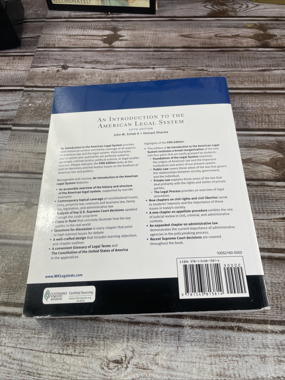 An Introduction to the American Legal System (Aspen Paralegal Series)
