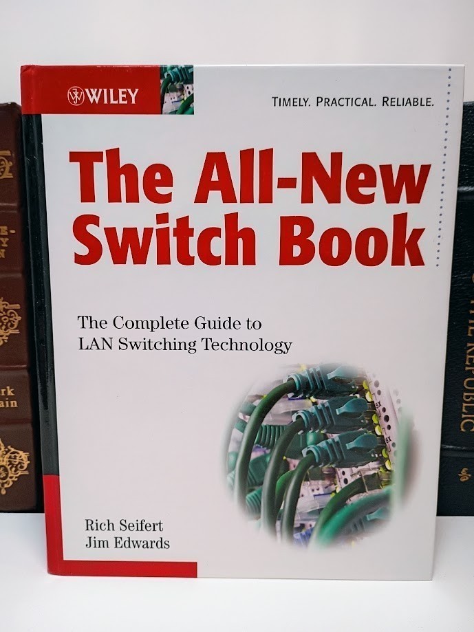 The All-New Switch Book LAN Switching Technology Seifert Edwards Wiley VG+