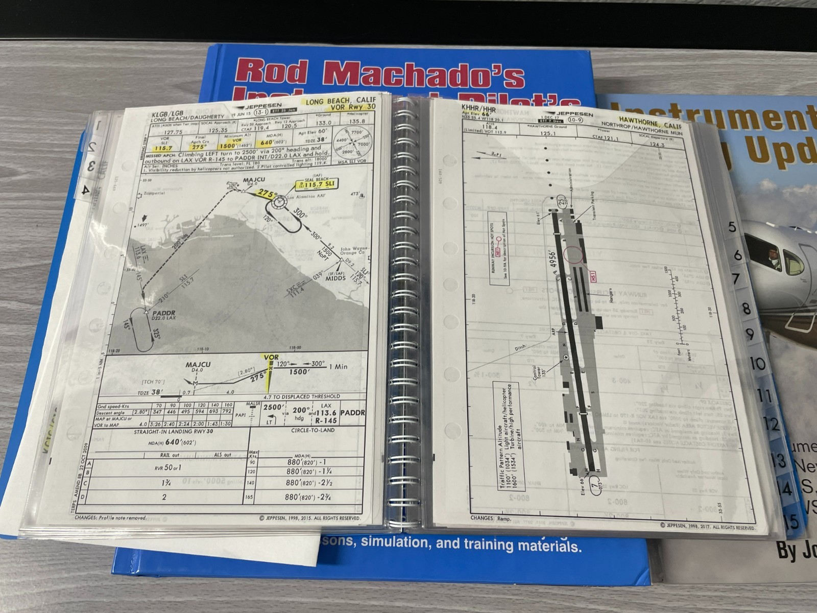 Rod Machado’s Instrument Pilot Handbook & Instrument Flying Update Jeppesen Set