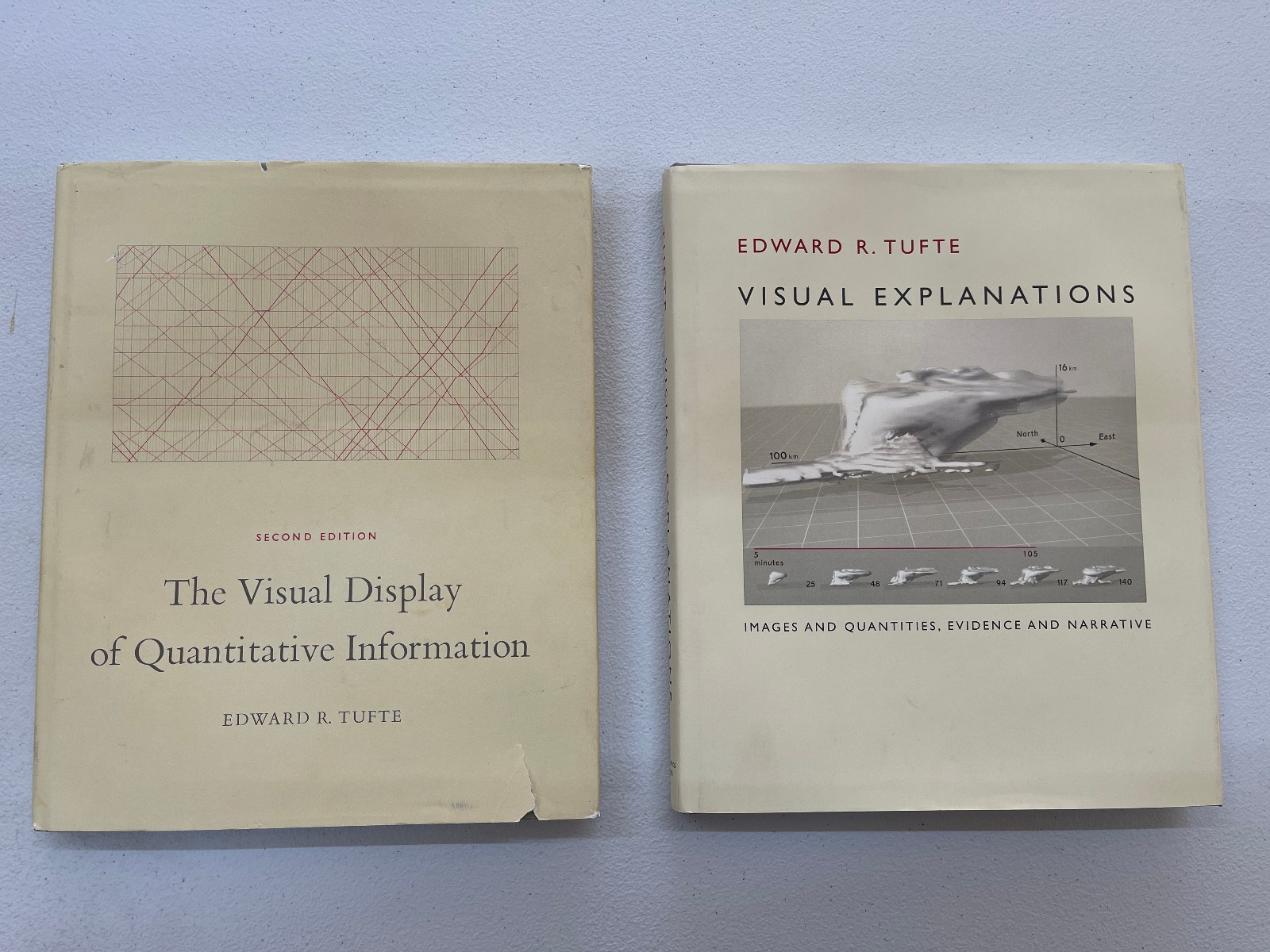 Visual Explanations AND Visual Display of Quantitative Information by Tufte