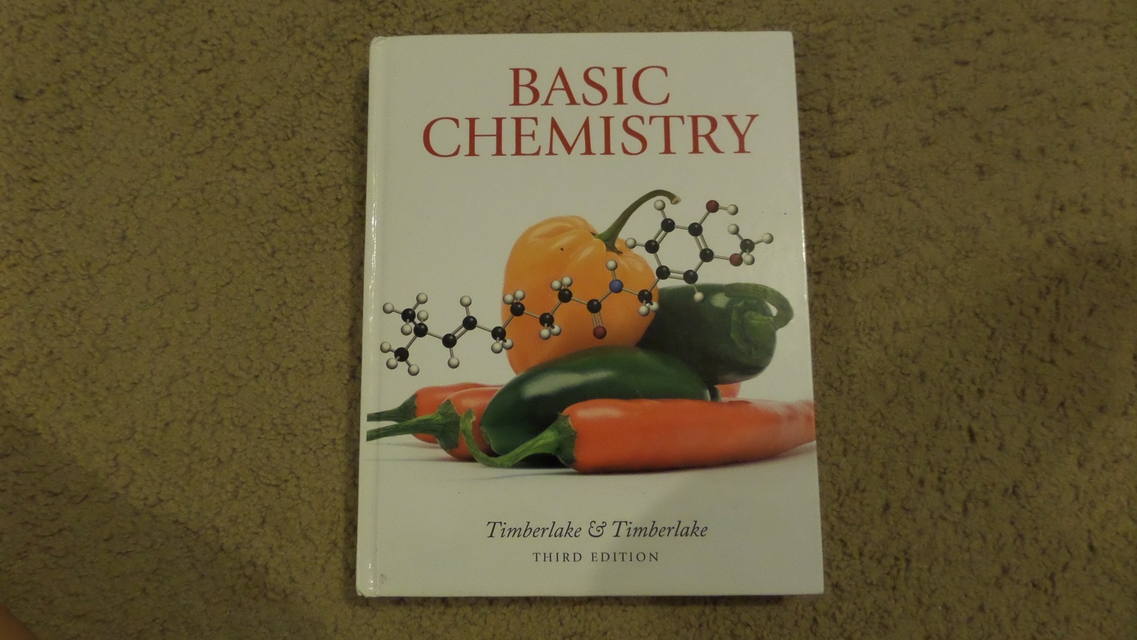 Basic Chemistry – Timberlake, Karen C. – hardcover – Acceptable