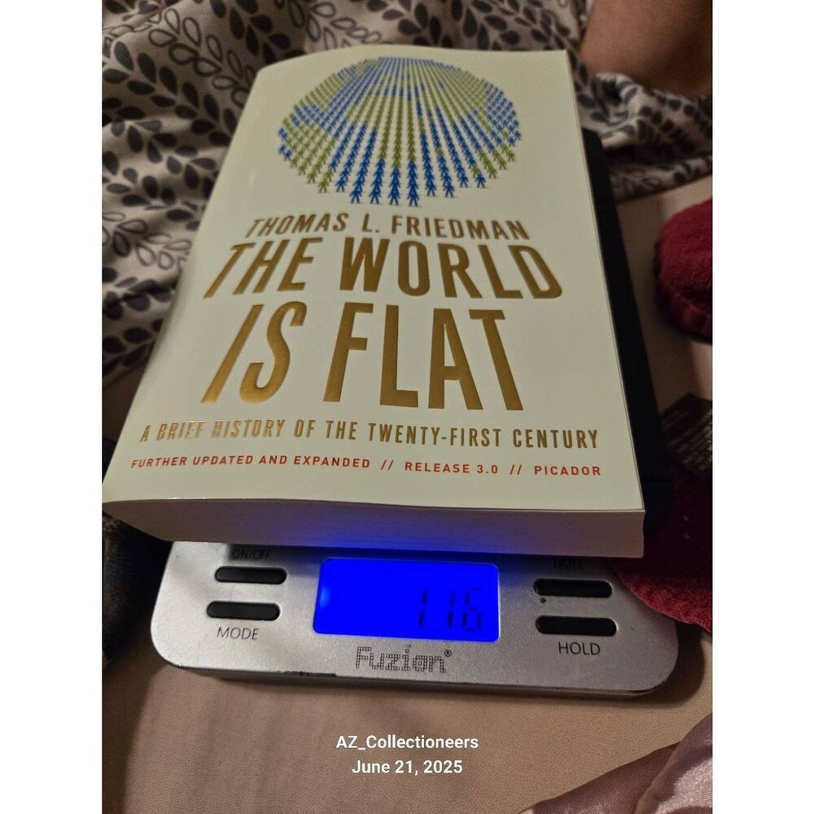 The world is flat by Thomas L. Friedman – picador books – isbn 9780312425074