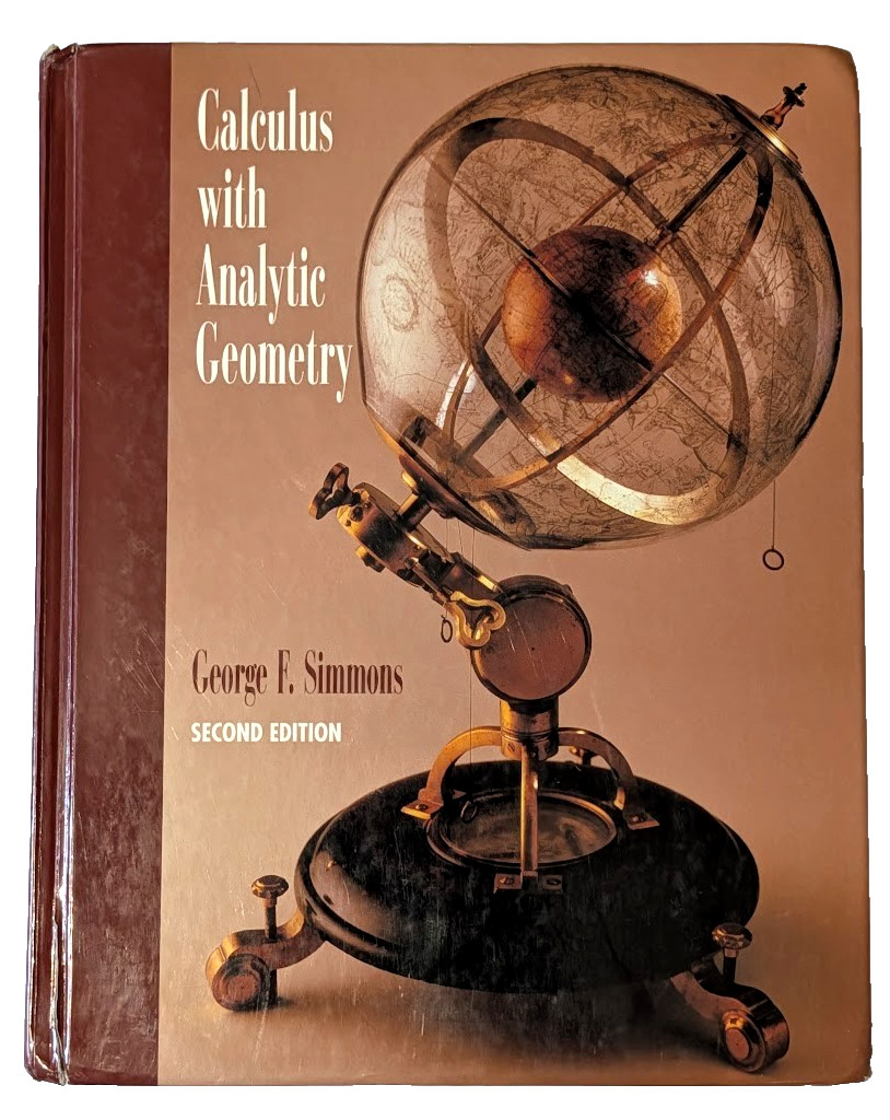 Calculus with Analytic Geometry by George F. Simmons Hardcover