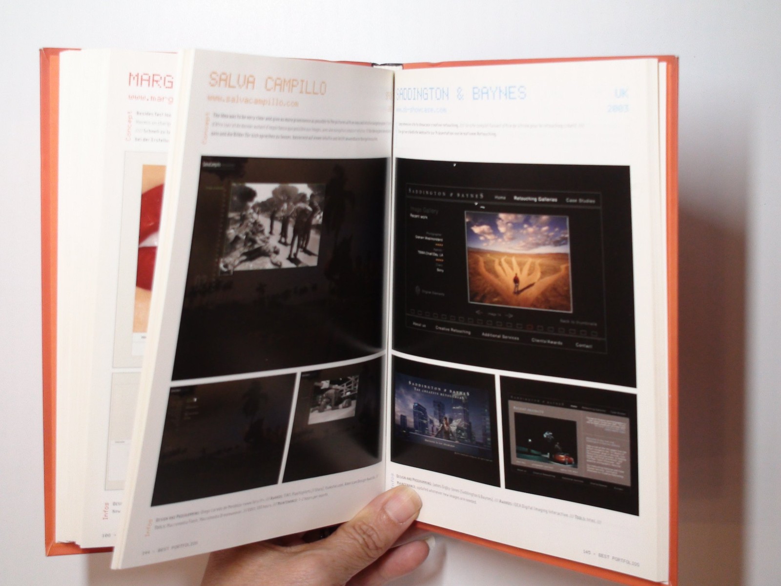 2005, Web Design: Portfolios by Julius Wiedemann, 1st Ed, Softcover, Illustrated