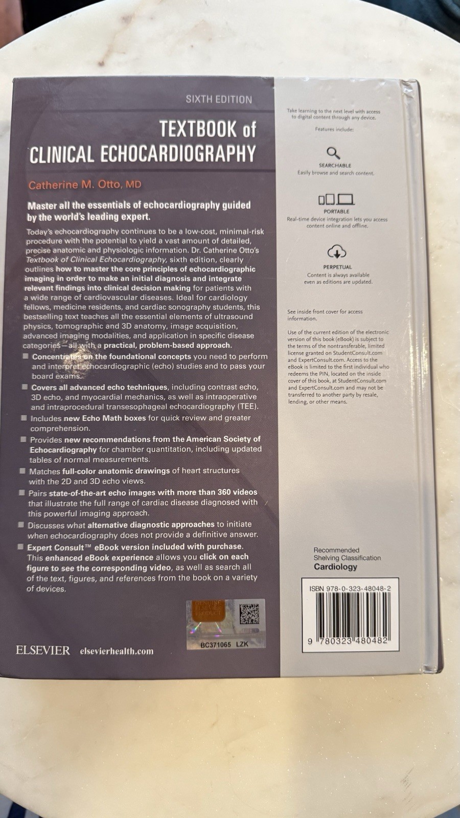 Textbook of Clinical Echocardiography – 6th Edition (2018) by Catherine M. Otto