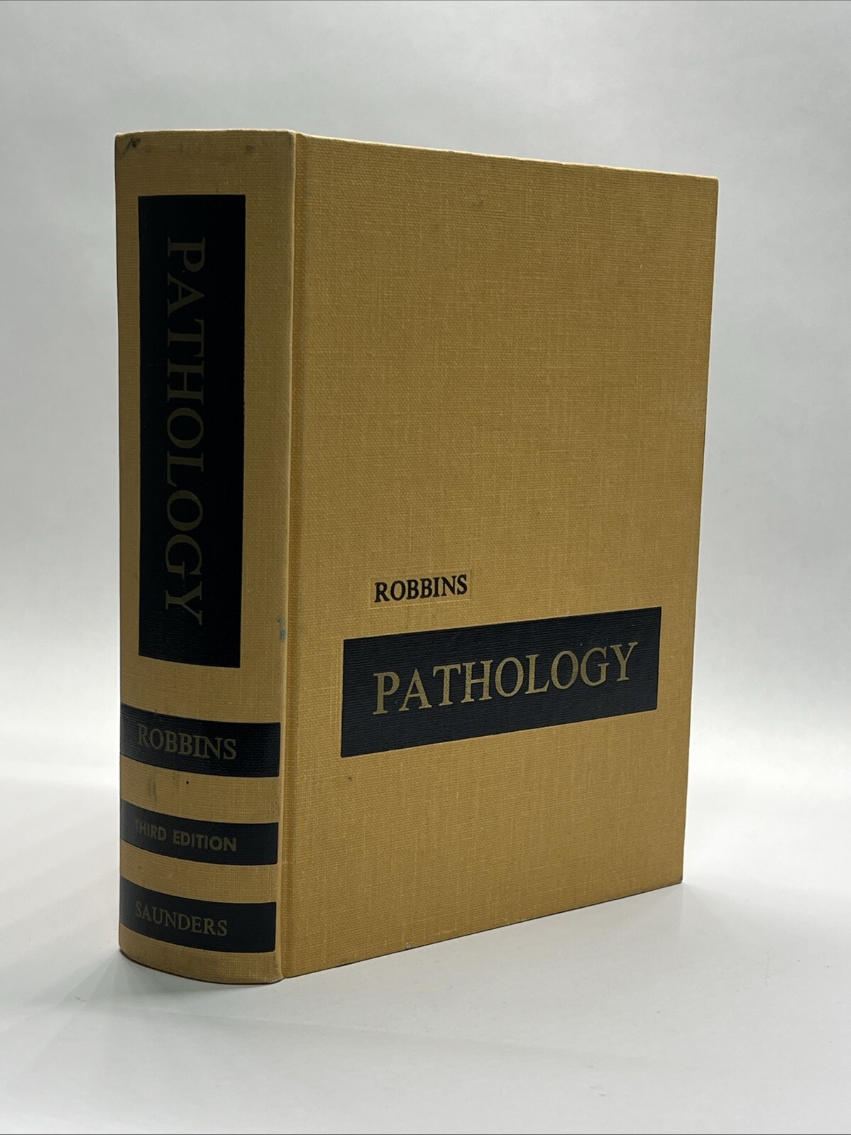 Pathology 3rd Edition By Stanley L Robbins 1962 Hardcover W B Saunders Company