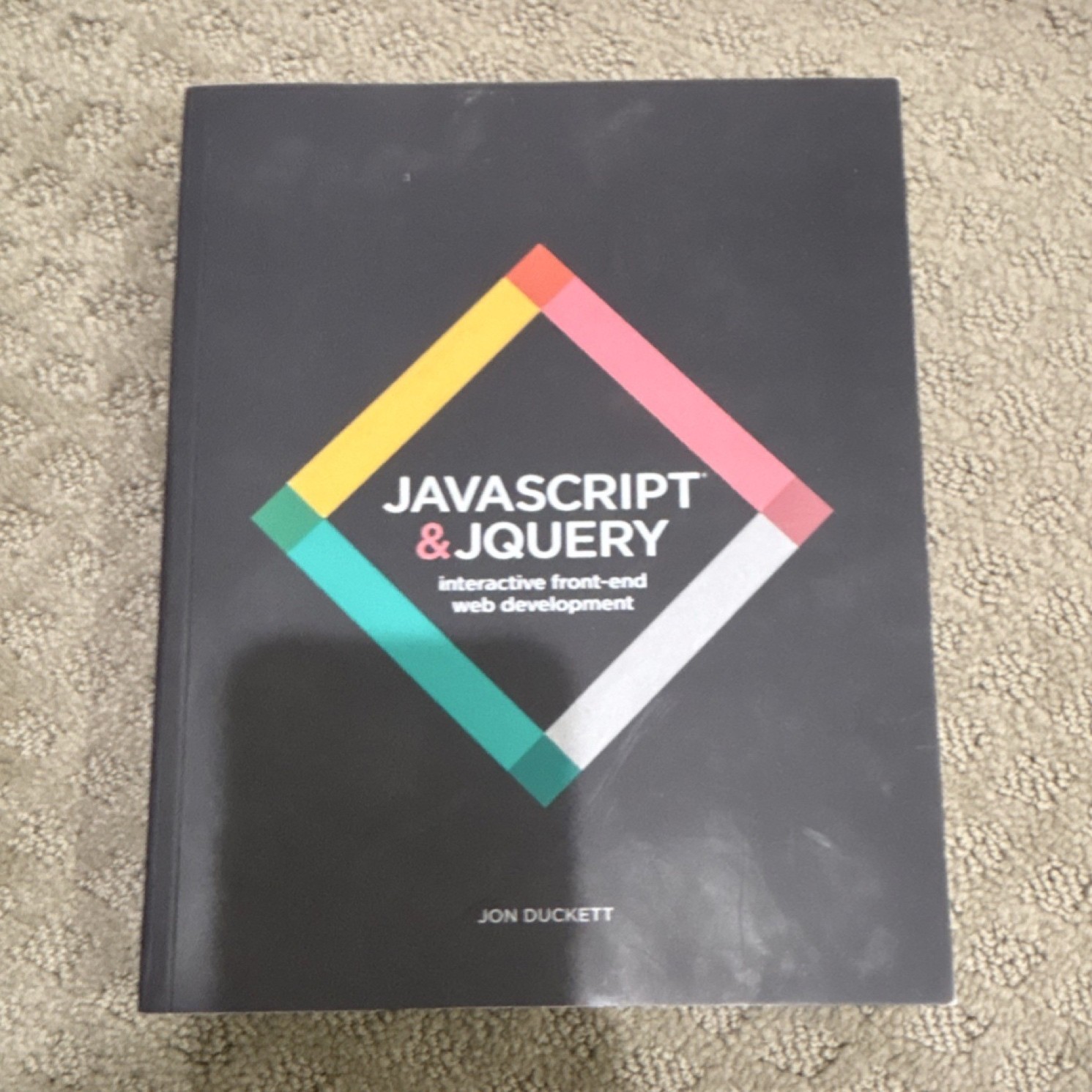 Wiley Javascript & JQuery Front-End Web Development Jon Duckett Paperback