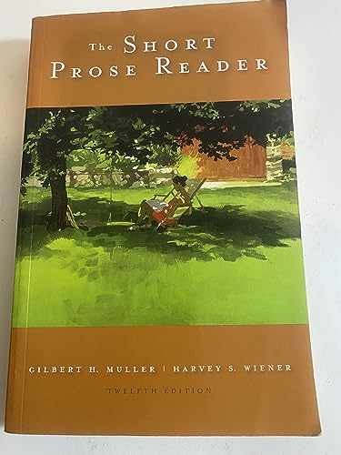 The Short Prose Reader – Paperback, by Muller Gilbert; Wiener – Acceptable