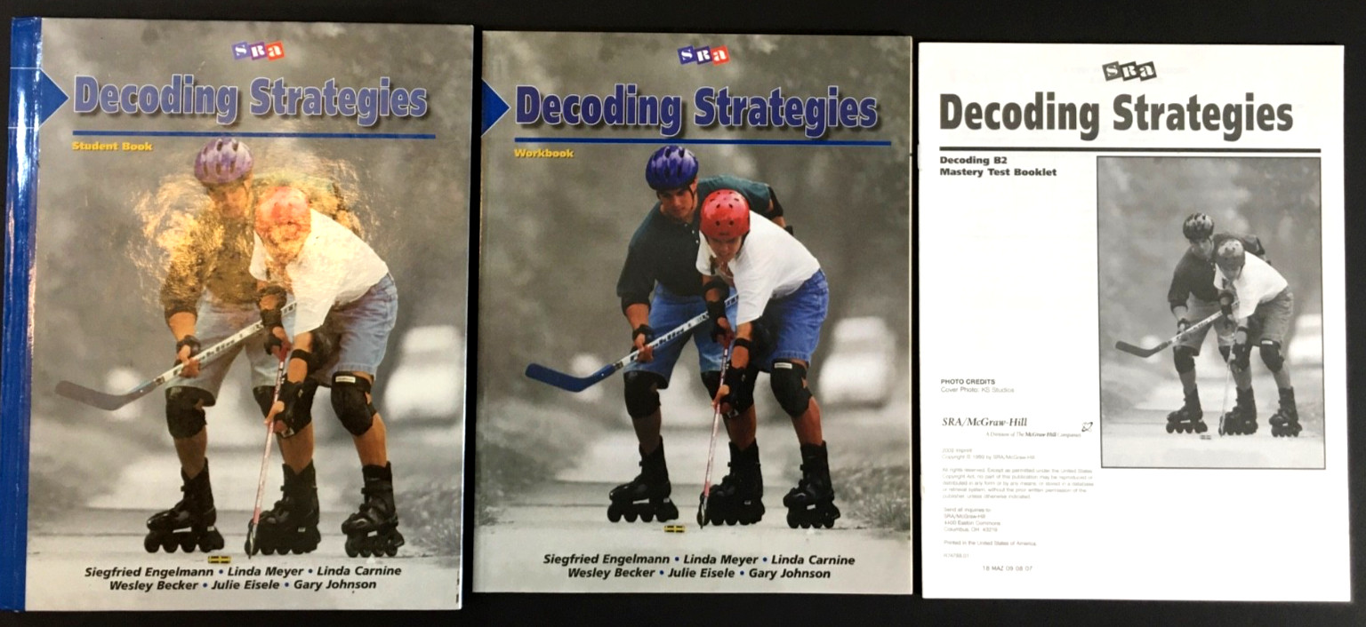 SRA Decoding B2 Strategies Stud Textbook, Wkbk + Mastery Test Booklet 2002