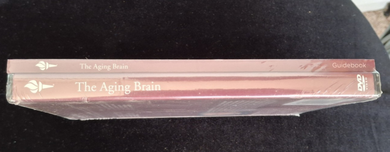 DVD The Great Courses ~ The Aging Brain ~ 2-DVD Set + Book & Transcript 2016~New