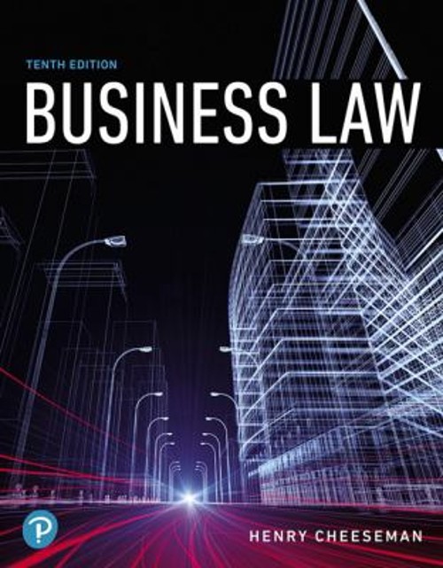 Business Law Hardcover Henry Cheeseman