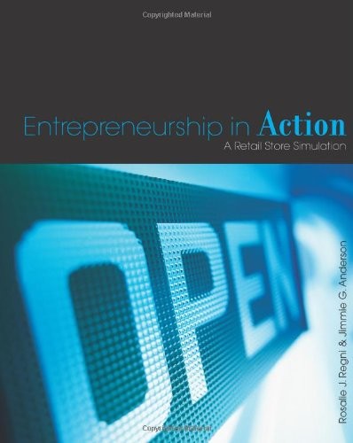 Entrepreneurship in Action: A Retail Store Simulation – paperback Regni, Ros…