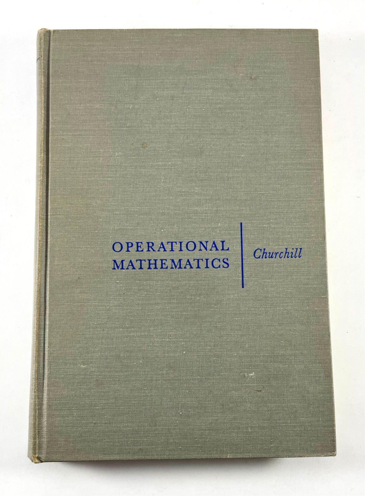 Operational Mathematics by Ruel V. Churchill (1958, 2nd Edition, Hardcover)