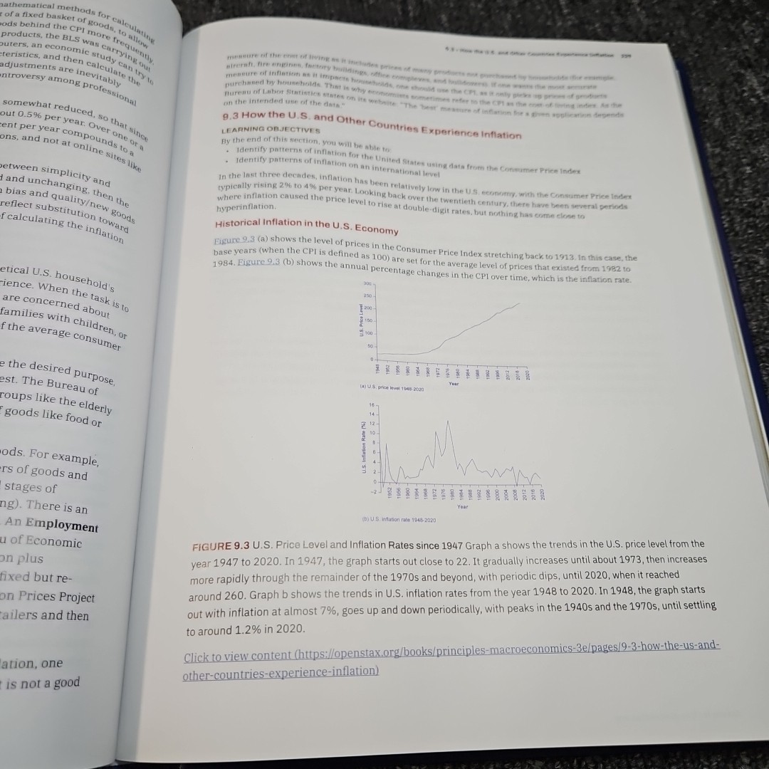 OpenStax Principles of Macroeconomics 3e Hardcover by Greenlaw & Shapiro 2022