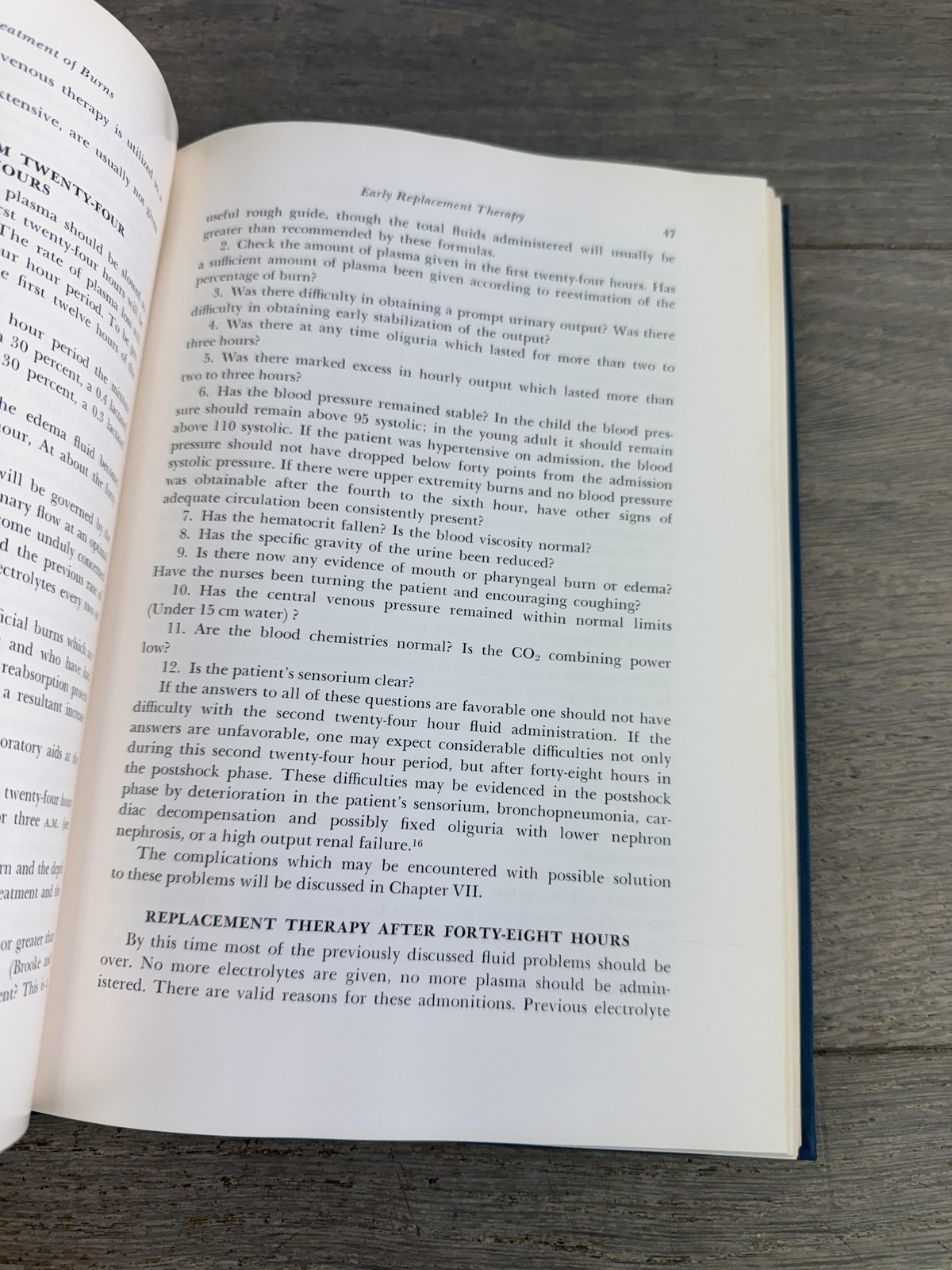 Vintage 1967 Practical Manual For The Treatment Of Burns Crews Surgery Book HC