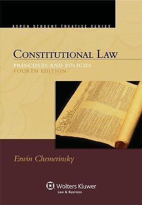 Law018000 Ser.: Constitutional Law : Principles and Policies by Erwin…