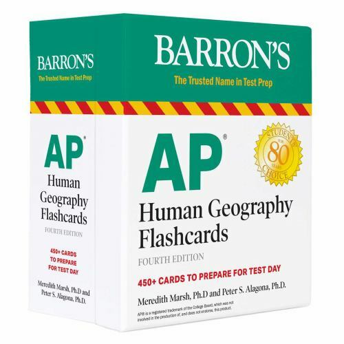 Barron’s AP Ser.: AP Human Geography Flashcards by Peter S. Alagona and Meredith
