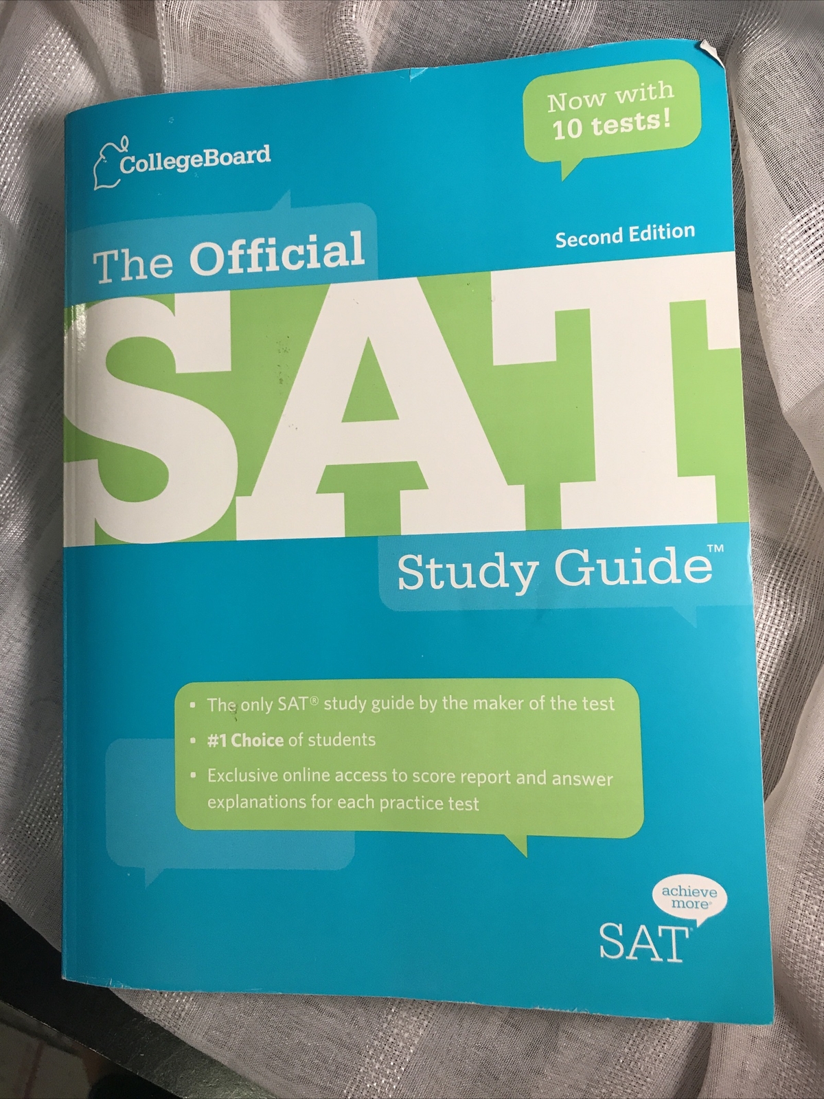 The Official SAT Study Guide by College Board Staff (2009, Trade Paperback,…