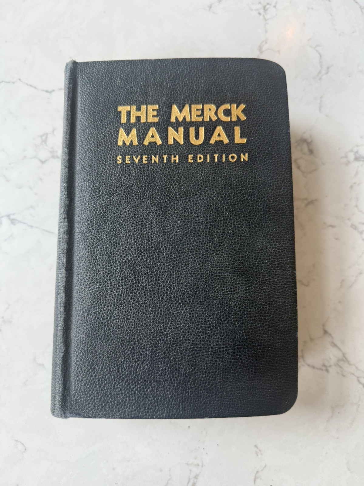 The Merck Manual Diagnosis & Therapy Hardcover 7th Edition 1940 Vintage Med Book