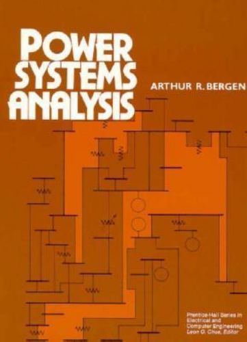 Power System Analysis by William Stevenson Jr. and John Grainger HARDCOVER