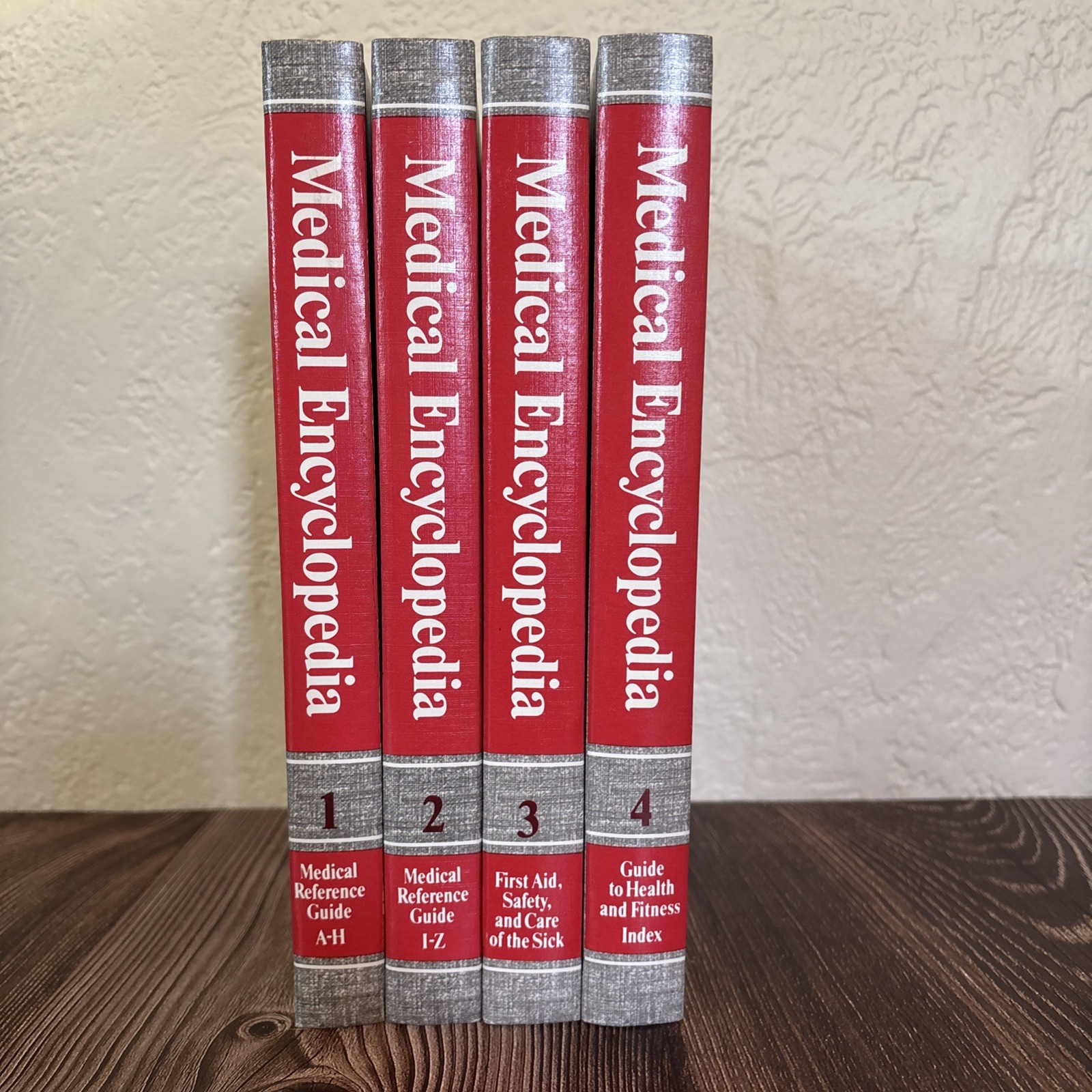 The World Book Illustrated Home Medical Encyclopedia 1980 Complete 4 Volume Set
