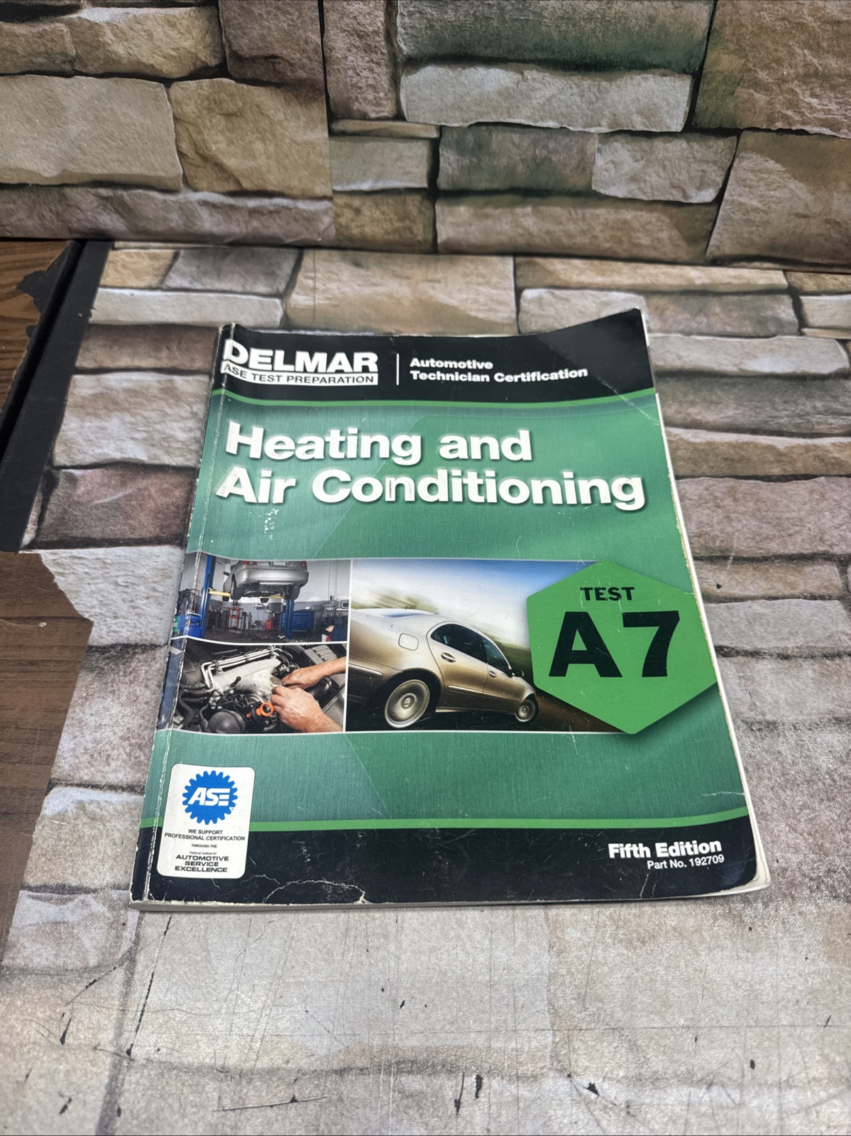 ASE Test Preparation – A7 Heating and Air Conditioning (Delmar Learning’s – GOOD