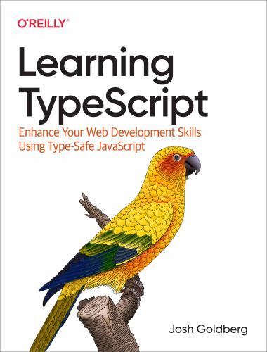 Learning Typescript By O’Reilly. Used Like New. Free Shipping.